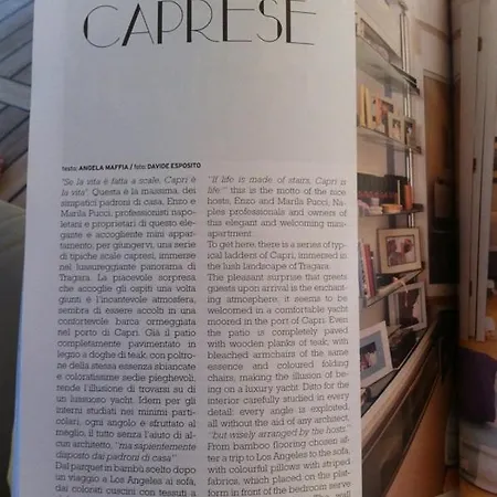 Loft In Tragara, Minima Caprese Casa vacanze